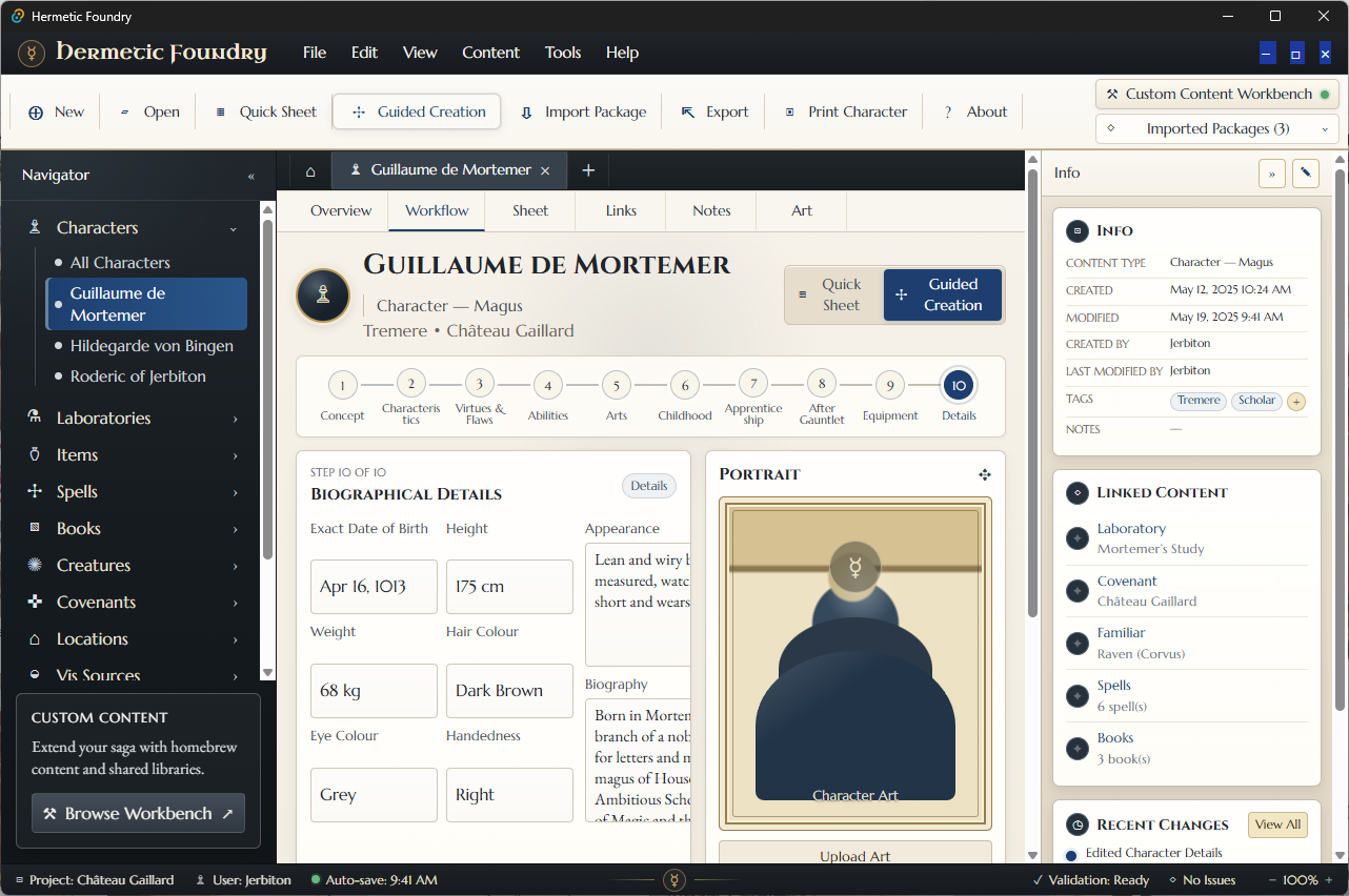 The first working Codex implementation of the Hermetic Foundry interface.